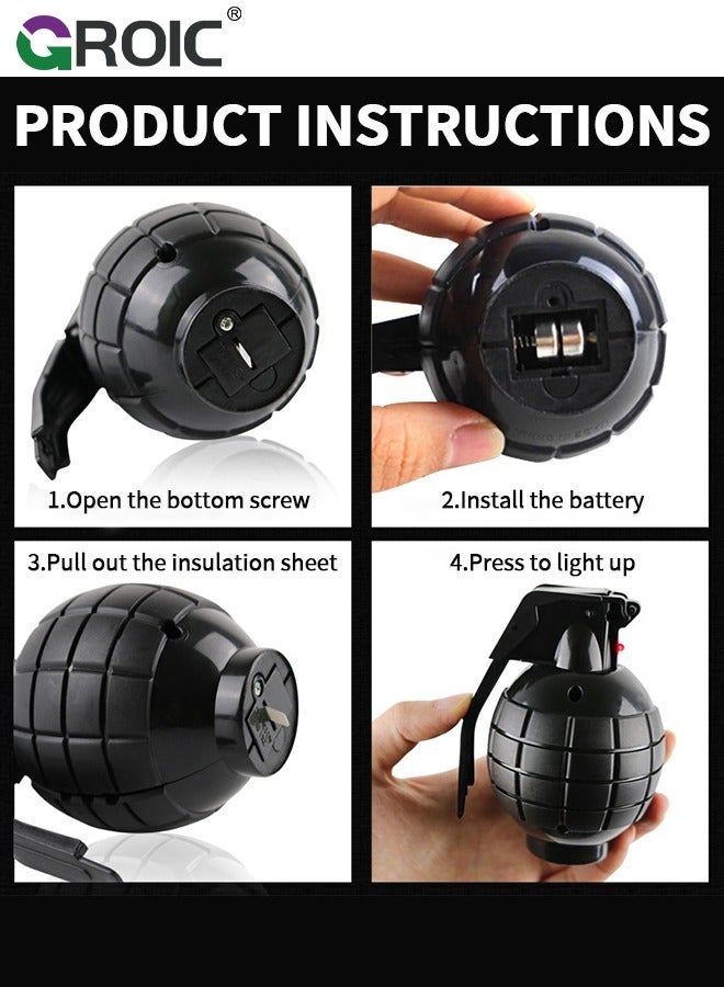 GROIC 11Pcs Police Costume Toys, Police Accessories Role Play Set, Policeman Pretend Play Set for Kids, Includes Plastic Baton and Binoculars, Adjustable Belt, Sunglasses, Whistle & More - Image 2